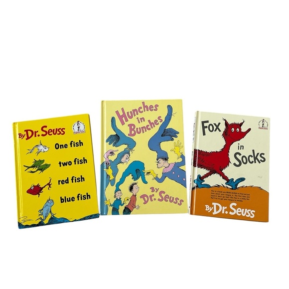 Dr. Seuss 'Fox in Socks' Book with Red and Blue Illustrations - Picture 1 of 5